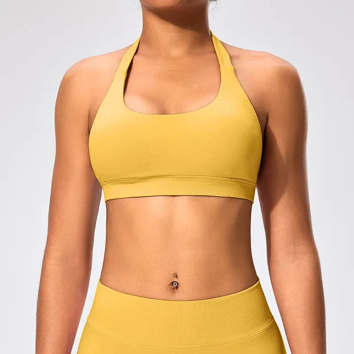 SPARK Seamless Halter Neck Yoga Fitness Bra RX2376
