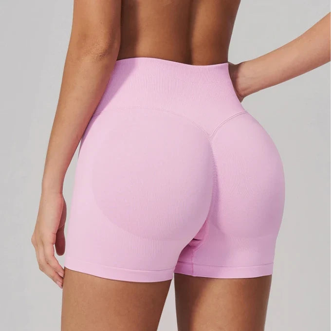 SPARK Seamless High Waist Peach Butt Yoga Shorts ZC2557