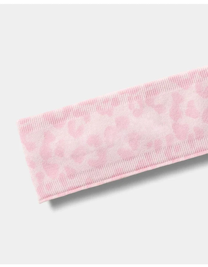 SPARK Seamless Leopard-print Yoga Fitness Headband RXW3006-2