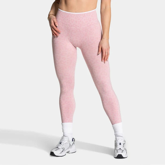 SPARK Seamless Leopard-print Yoga Fitness Leggings RXW3006-2