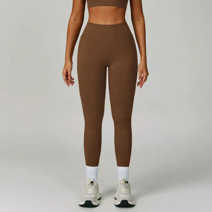 SPARK Seamless V-shaped Tight Slim Fitness Leggings ZC7790