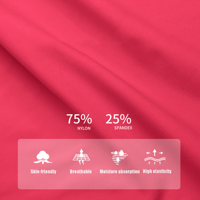 berry red fabric detials
