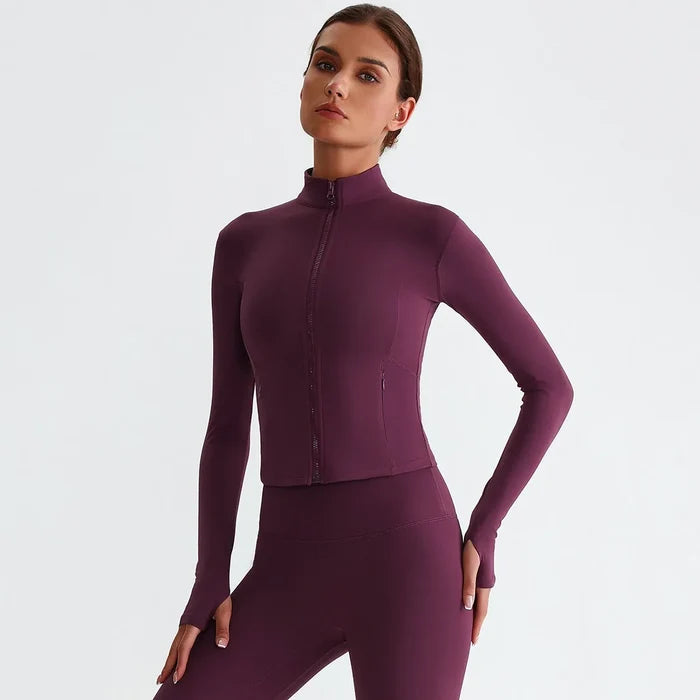 SPARK Slim Fit Workout Jackets with Zipper LQ8018