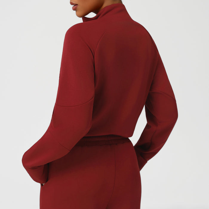 SPARK Thermal Half-Zip Sweatshirt for Women YG2549