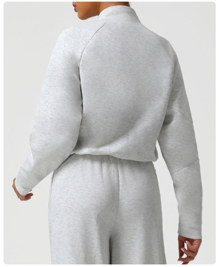 SPARK Thermal Half-Zip Sweatshirt for Women YG2549