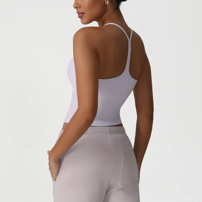 SPARK Thin Strap Yoga Tank Top Beautiful Back YG2525