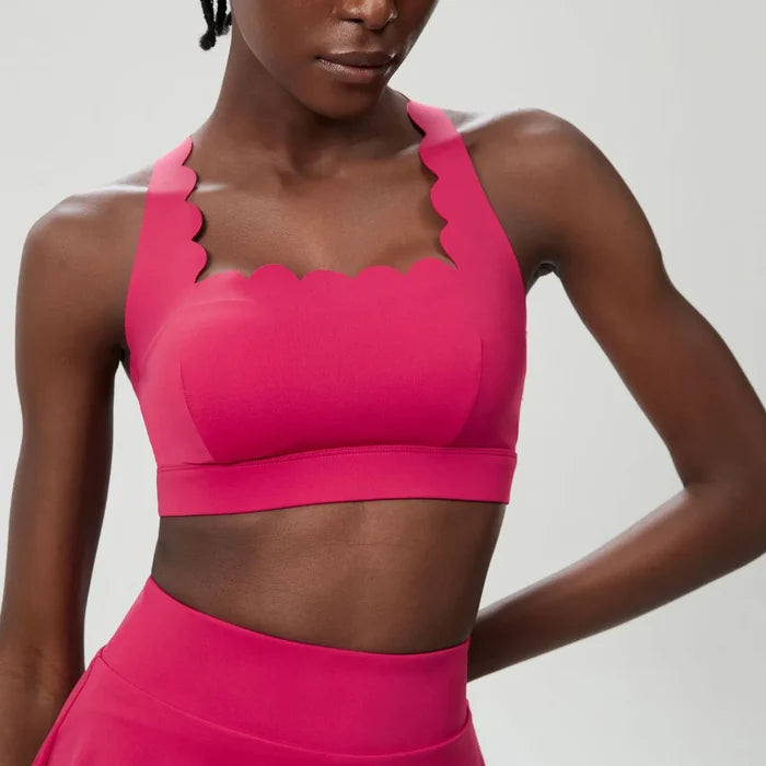 SPARK Wave Criss Cross Back Sports Bra SHD417