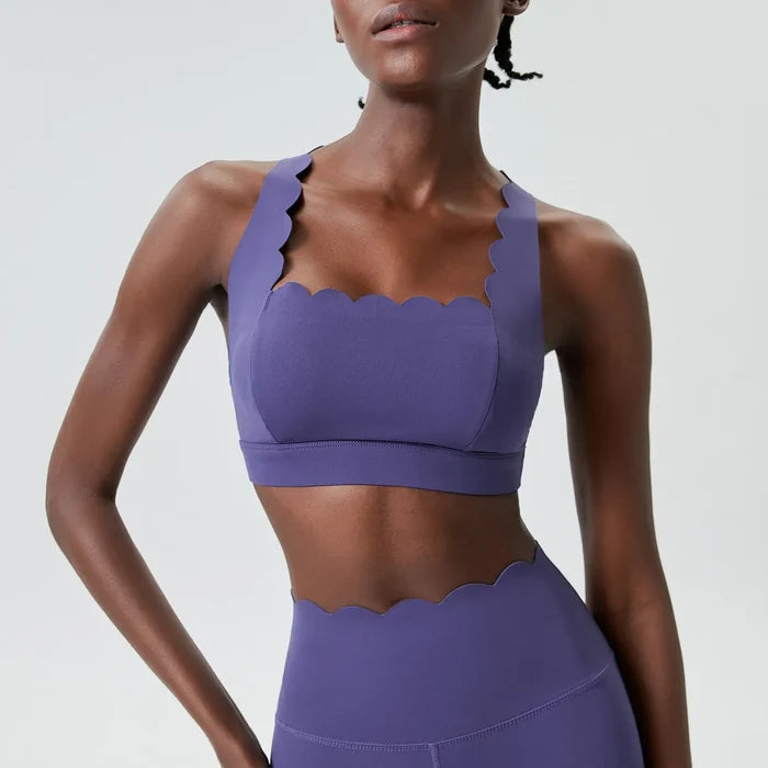 SPARK Wave Criss Cross Back Sports Bra SHD417