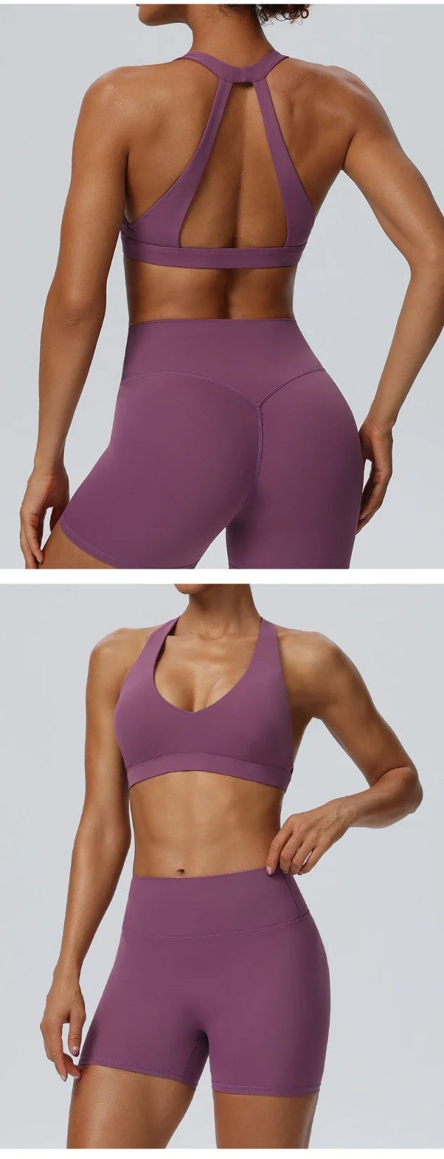SPARK Women's Breathable Halter Neck Quick Dry Yoga Bra YEL62724