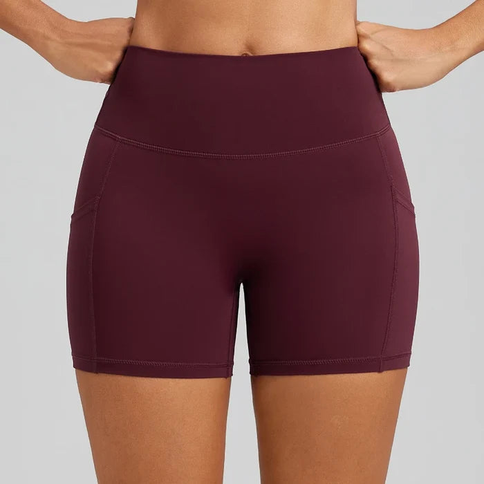 SPARK Women's Butt Lifting Yoga Shorts With Pocket FYD230
