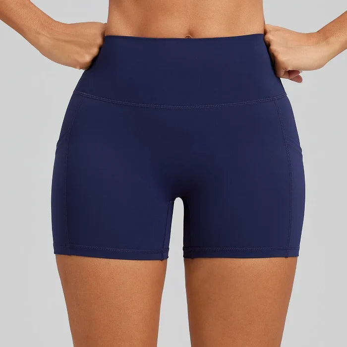SPARK Women's Butt Lifting Yoga Shorts With Pocket FYD230