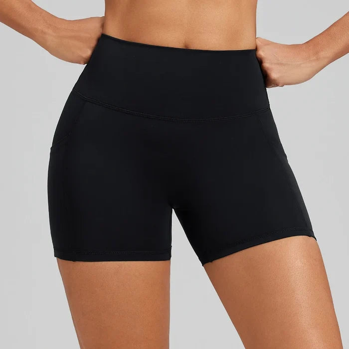 SPARK Women's Butt Lifting Yoga Shorts With Pocket FYD230