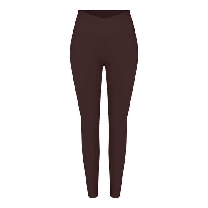 SPARK Women's Cross Waist Yoga Fitness Leggings FNK880801