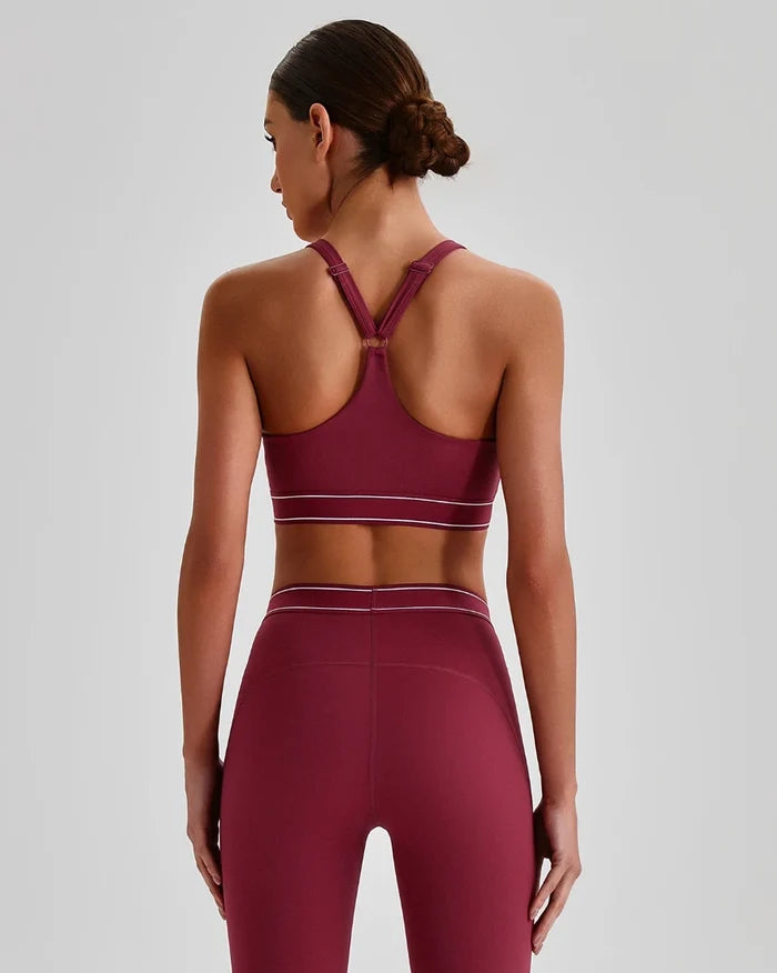SPARK Women's High Impact Adjustable Back Closure Yoga Bra LQ2231