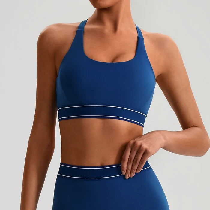 SPARK Women's High Impact Adjustable Back Closure Yoga Bra LQ2231