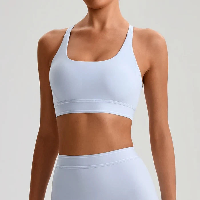 SPARK Women's High Impact Adjustable Back Closure Yoga Bra LQ2231