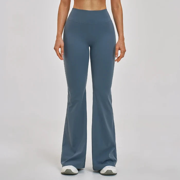SPARK Women's High-Waist Butt Lifting Yoga Flared Pants ZC2546