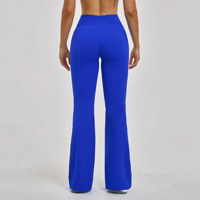 SPARK Women's High-Waist Butt Lifting Yoga Flared Pants ZC2546