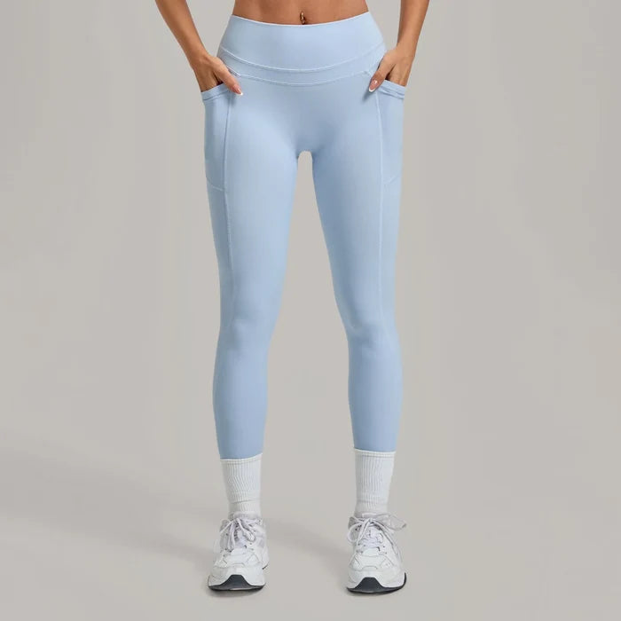 SPARK Women's Hip-lifting Yoga Leggings With Pockets QS2629
