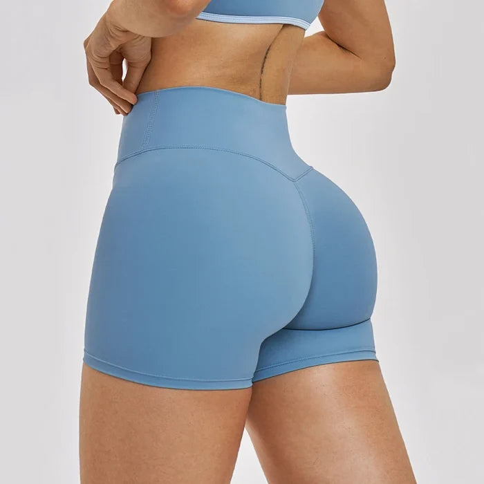 SPARK Women's Naked-Feel High Waist Yoga Shorts ZC9300