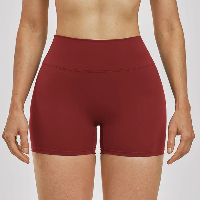 SPARK Women's Naked-Feel High Waist Yoga Shorts ZC9300