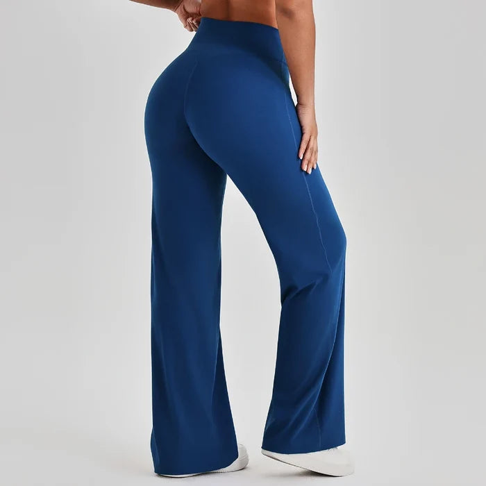 SPARK Women's Naked Feel Wide Leg Yoga Pants LQ2005