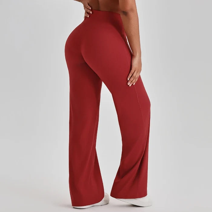 SPARK Women's Naked Feel Wide Leg Yoga Pants LQ2005