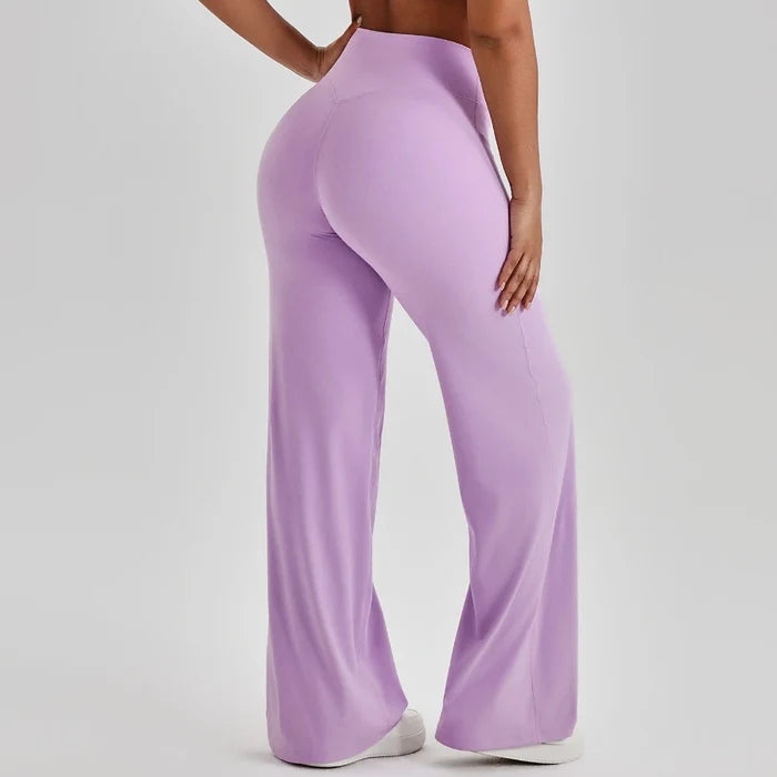 SPARK Women's Naked Feel Wide Leg Yoga Pants LQ2005