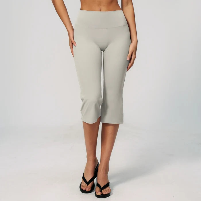 SPARK Women's New Brushed High Waist Yoga Capri ZC9616