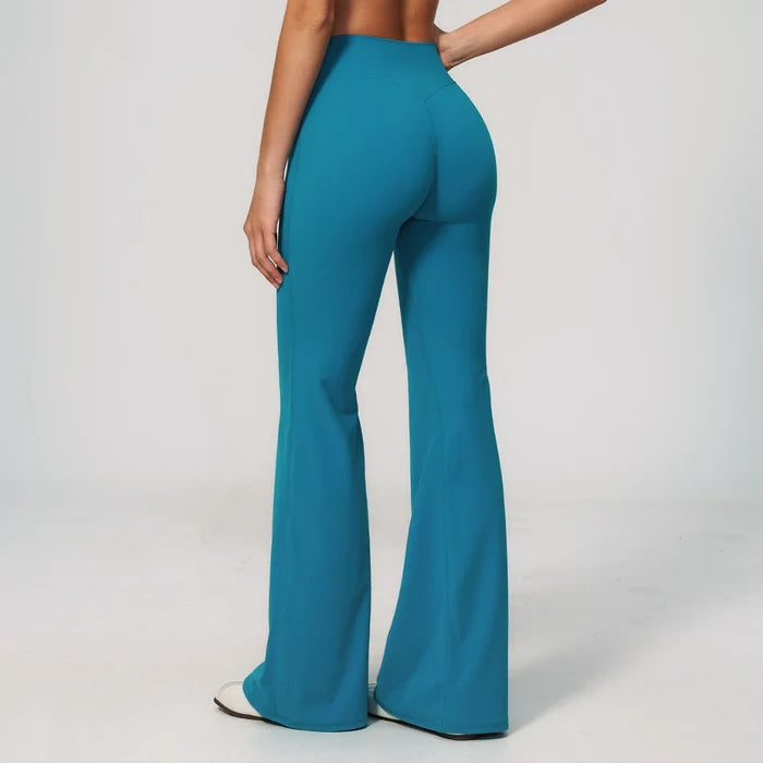 SPARK Women's New Summer Brushed Yoga Flare Pants ZC4208