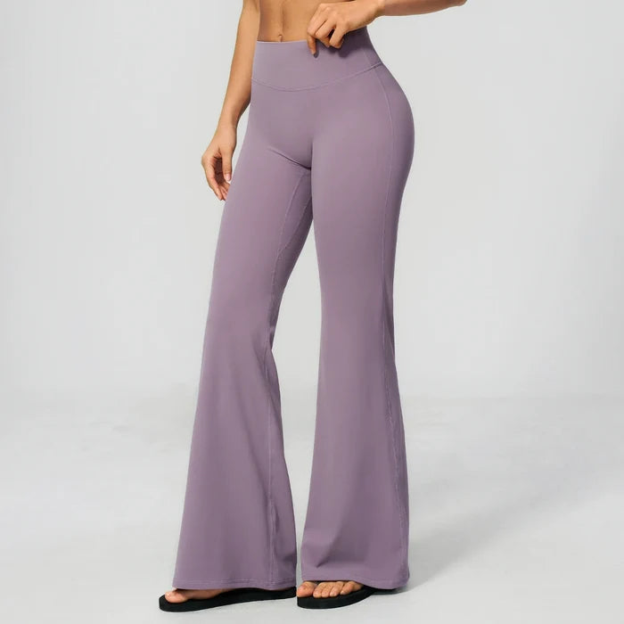 SPARK Women's New Summer Brushed Yoga Flare Pants ZC4208