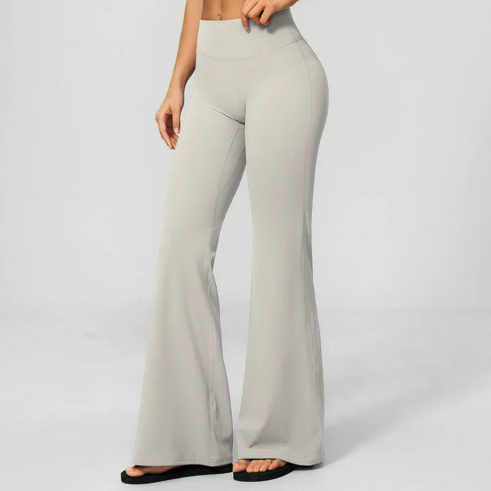 SPARK Women's New Summer Brushed Yoga Flare Pants ZC4208