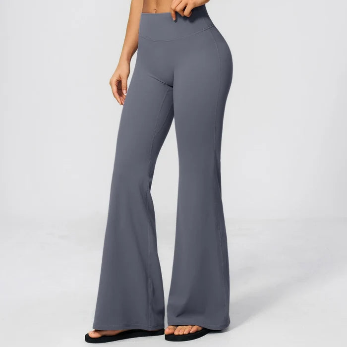 SPARK Women's New Summer Brushed Yoga Flare Pants ZC4208