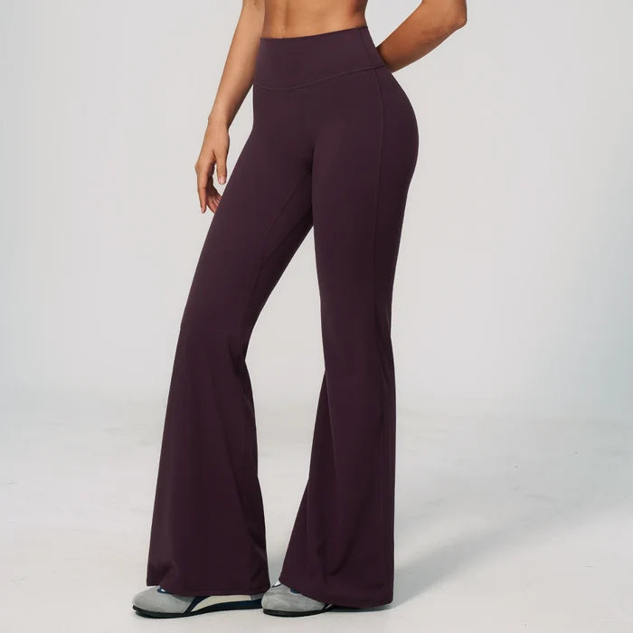 SPARK Women's New Summer Brushed Yoga Flare Pants ZC4208