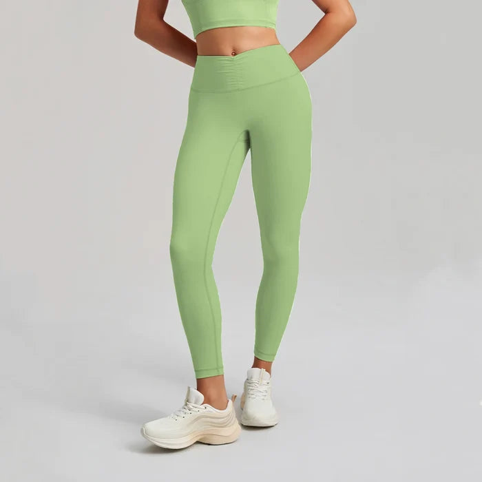 SPARK Women’s Scrunched Waist Yoga Gym Leggings RQ5461