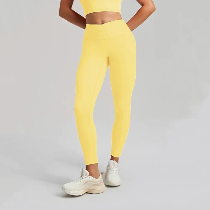 SPARK Women’s Scrunched Waist Yoga Gym Leggings RQ5461