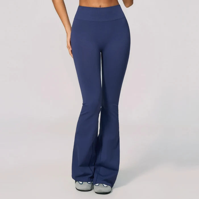 SPARK Women's Seamless High-Waisted Flare Yoga Pants ZC4535