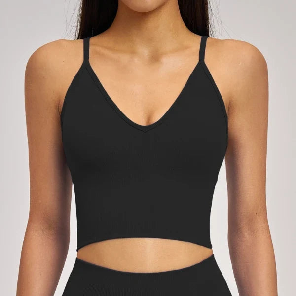 SPARK Women‘s Seamless Shockproof Yoga Tank Top ZC5518