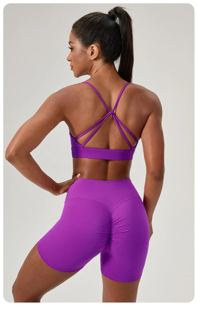 SPARK Women‘s Spring Activewear Yoga 2 Piece Set YEL52758+52459