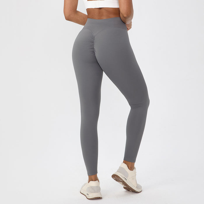 SPARK Women's Warm Plush Outdoor Sports Fitness Leggings YEL52328