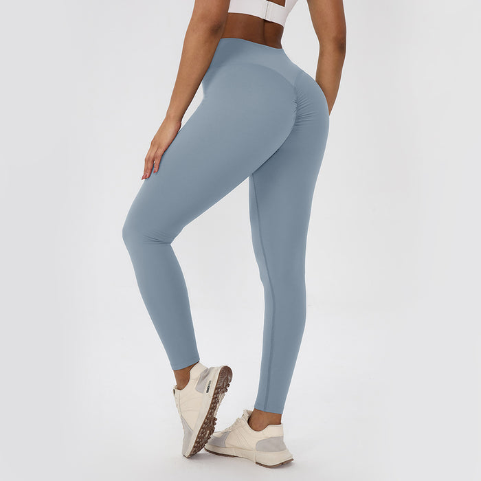 SPARK Women's Warm Plush Outdoor Sports Fitness Leggings YEL52328