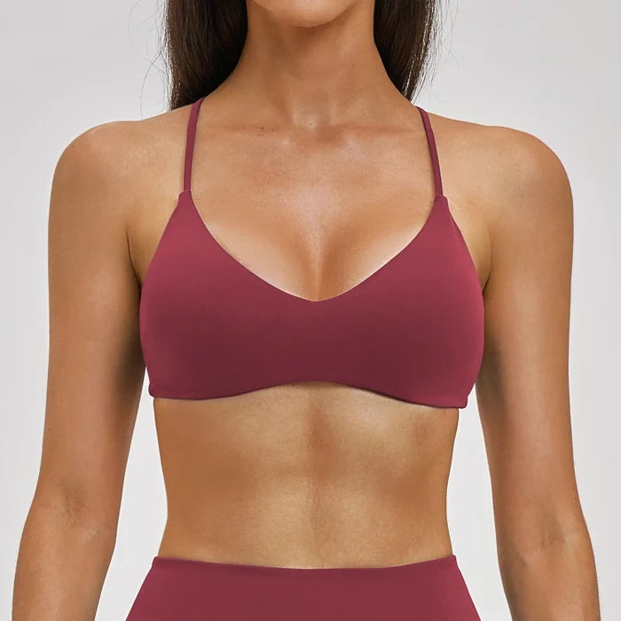SPARK Women's Y-Shaped Back Yoga Sports Bra ZC2546