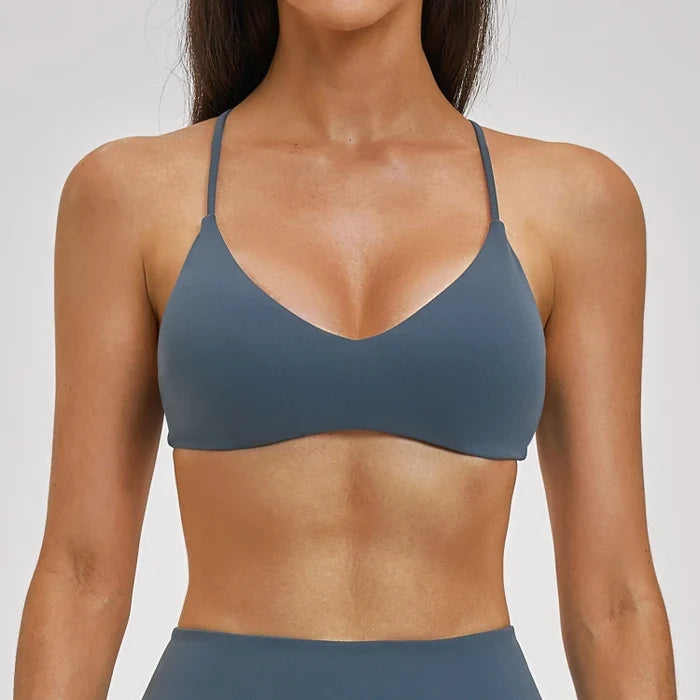 SPARK Women's Y-Shaped Back Yoga Sports Bra ZC2546