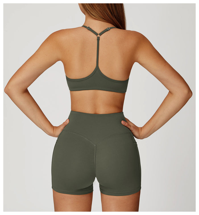 SPARK Y-shaped Back Yoga Bra for Women ZC2043
