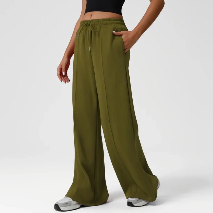 SPARK Yoga Flared Pants with Drawstring YG2549