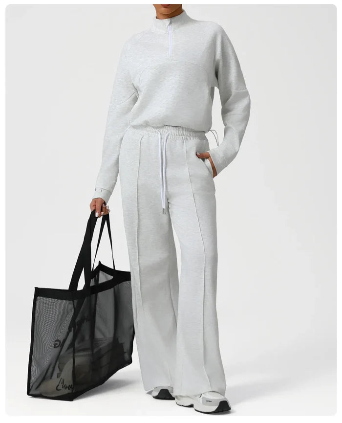 SPARK Yoga Flared Pants with Drawstring YG2549