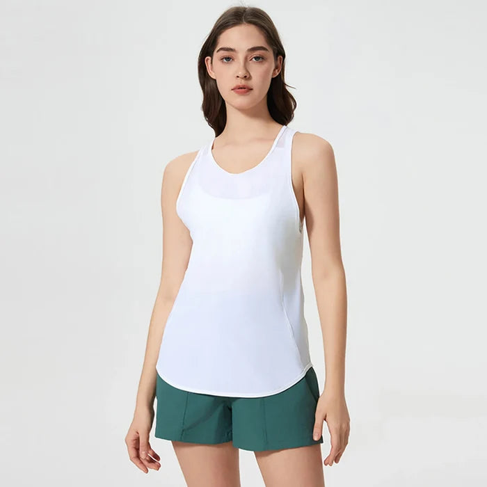 SPARK Yoga Tank Top with Mesh Back DQ25038