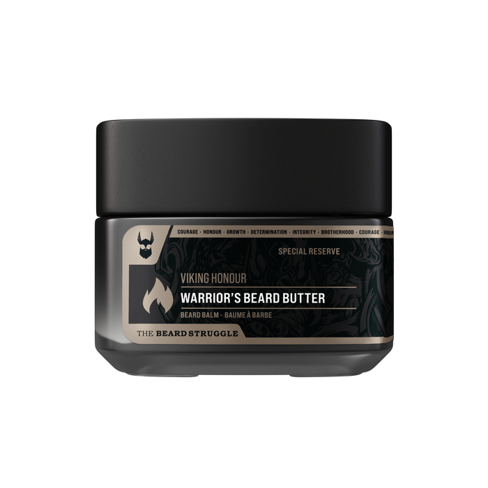 Special Reserve Beard Butter in Viking Honour scent. The Beard Struggle