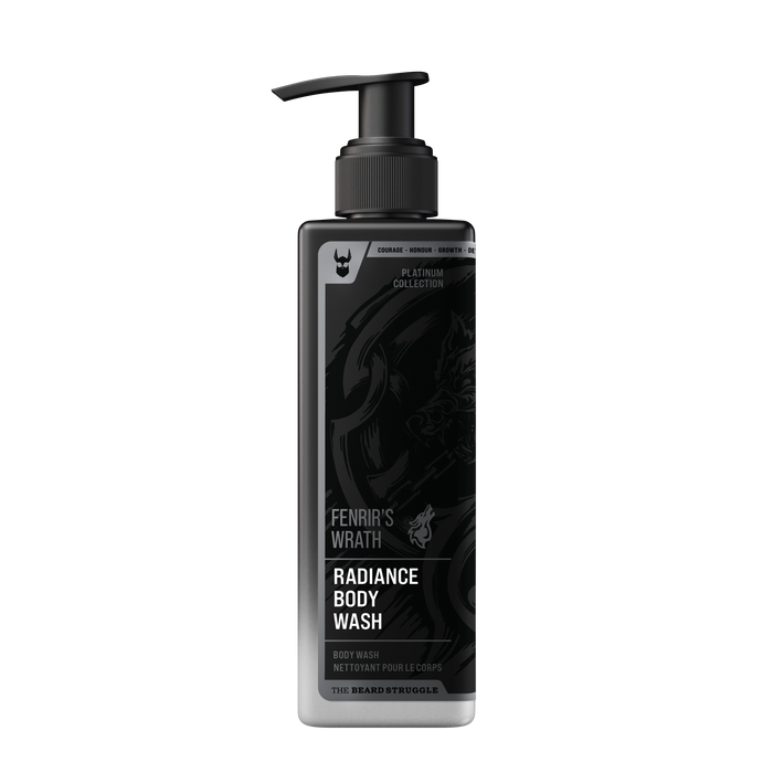 Special Reserve Body Wash in Fenrir's Wrath scent. The Beard Struggle