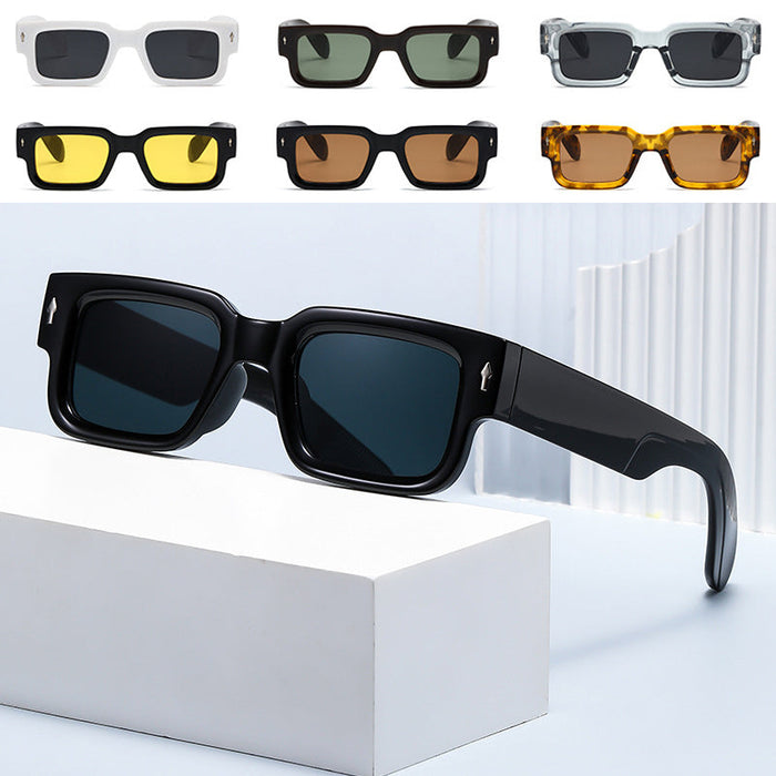 Square Frame Fashion Sunglasses(Free sunglasses bag)